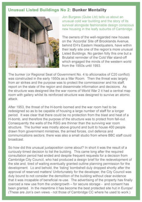 East Anglia Newsletter Issue 20 Spring 2007