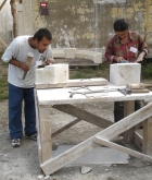 Stonemasonry Training, Bontida Castle, Romania