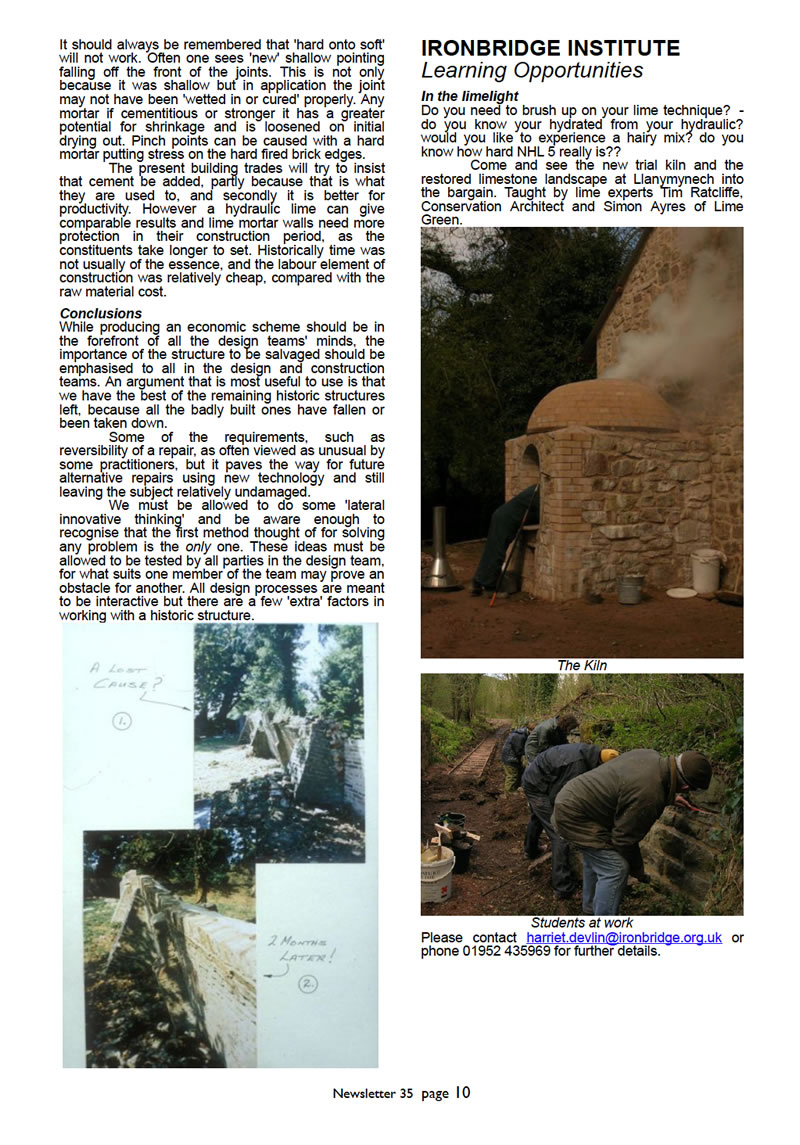 IHBC West Midlands Branch Newsletter No. 35 March 2009 - page ten - This is a graphical representation, for PDF download visit http://www.ihbc.org.uk/branches_west_mids.htm
